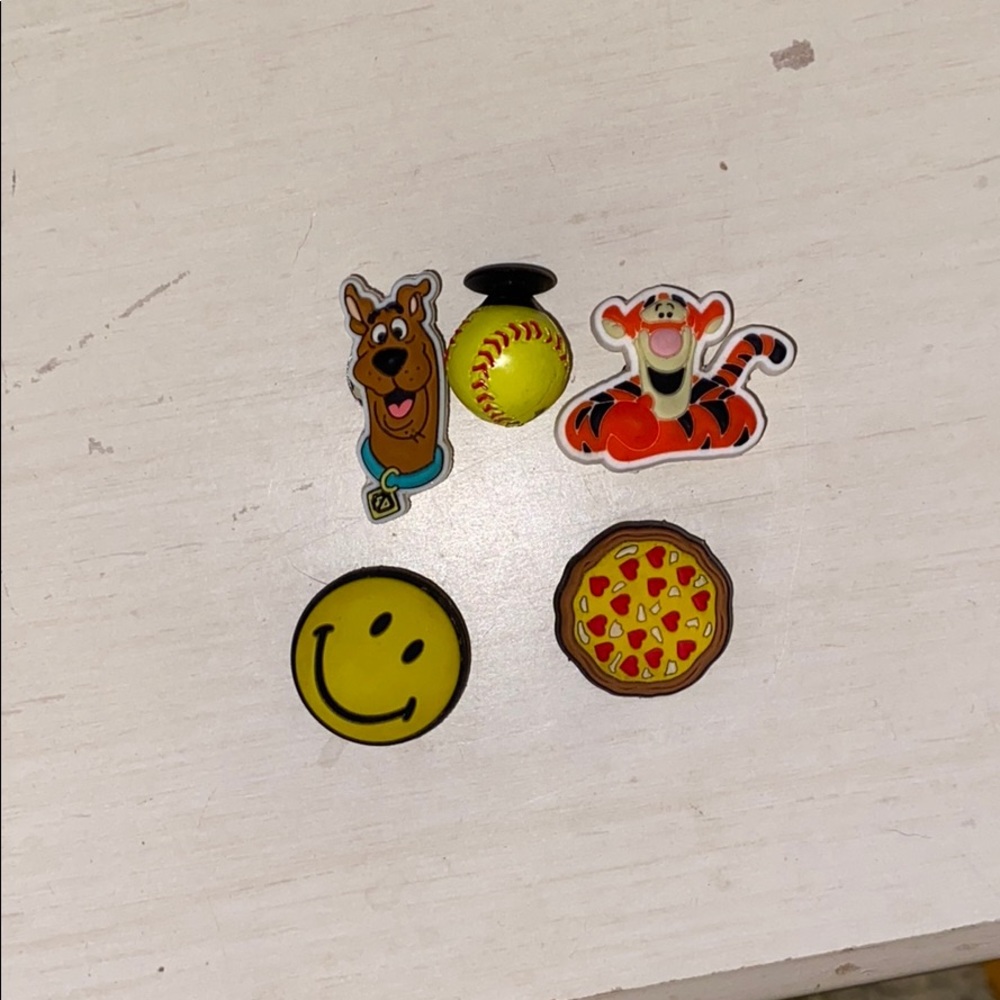 Croc jibbitz charms $3 for them all
